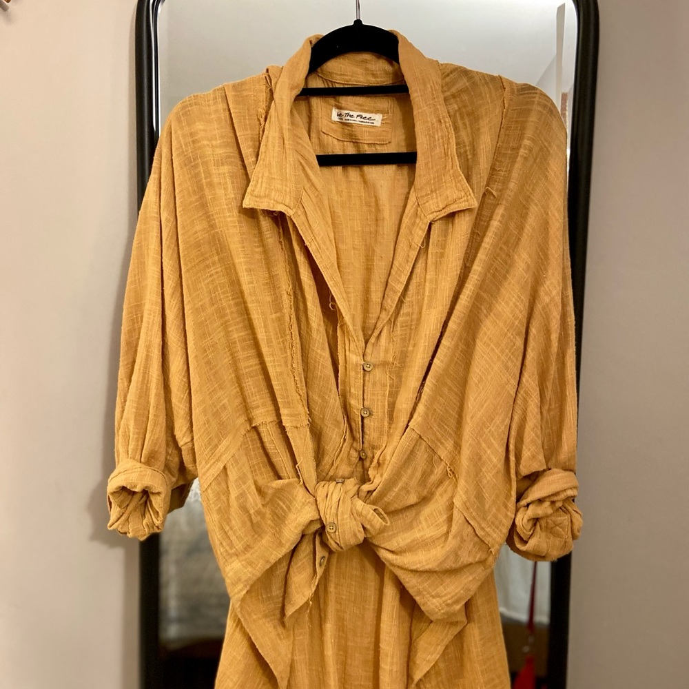 Free People One & Only Button-down